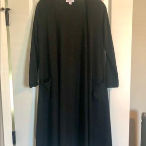 🖤 Black long sleeve duster